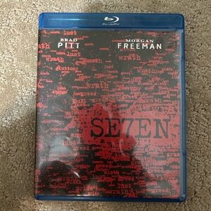 Se7en Blu-ray Disc - Red and Black Cover
